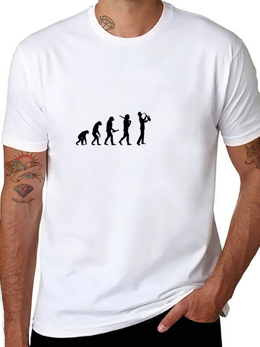 Evolution of Golf Black T-Shirt
