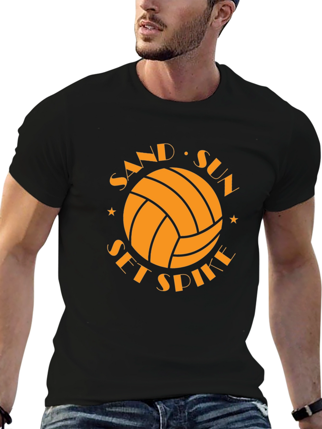 Sand Sun Set Spike T-Shirt