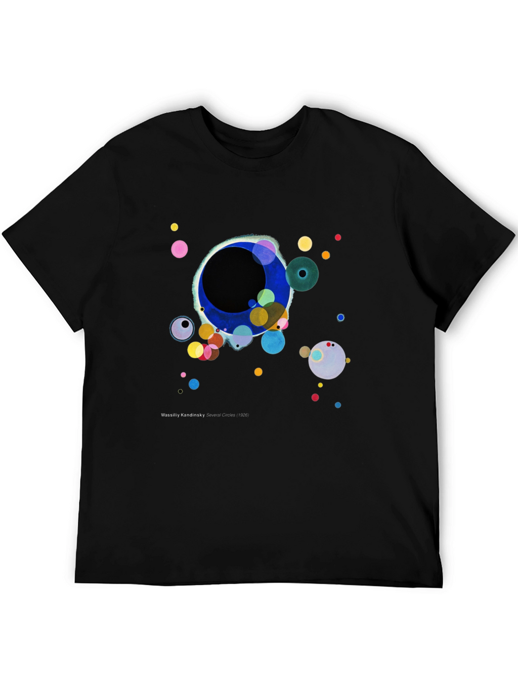 Kandinsky Circles T-Shirt - Artistic Graphic Tee