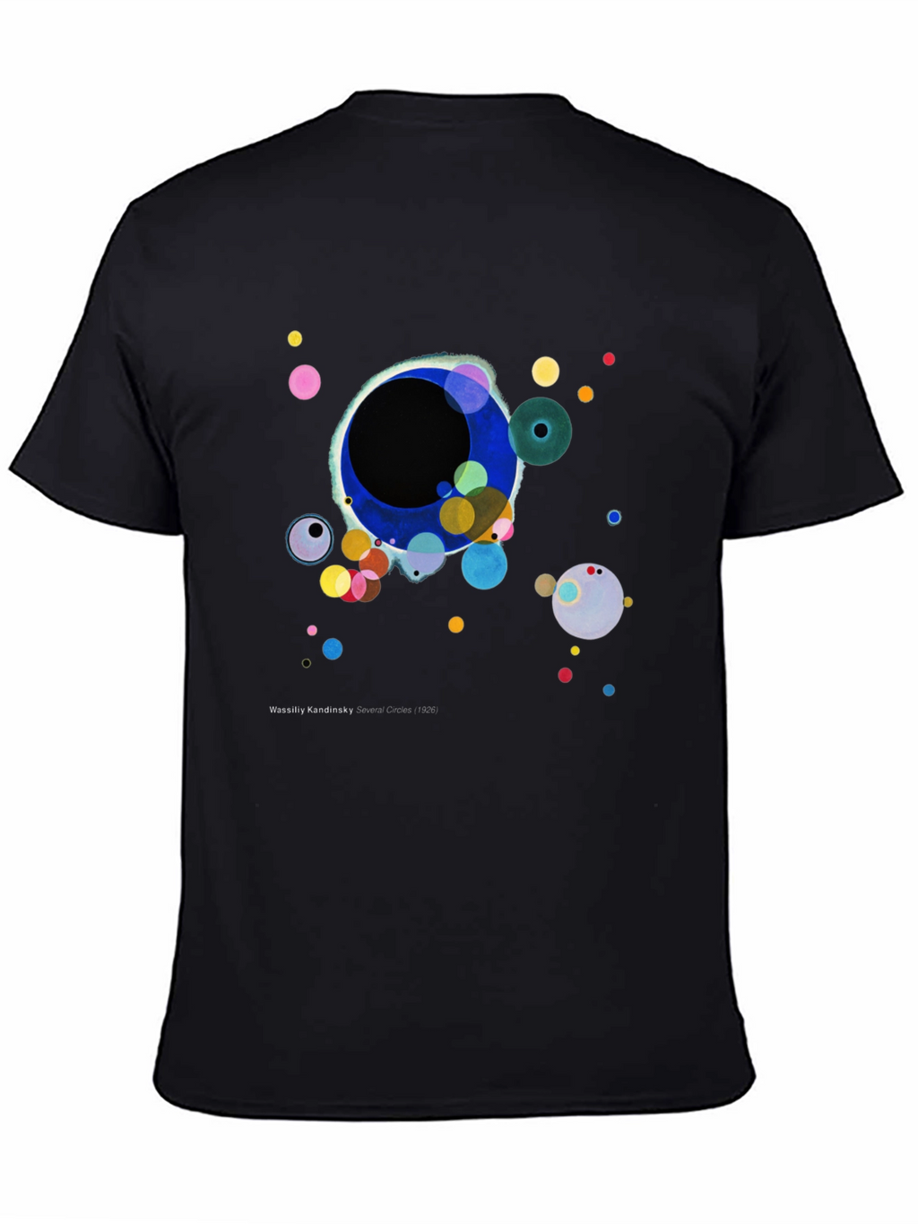 Kandinsky Circles T-Shirt - Artistic Graphic Tee