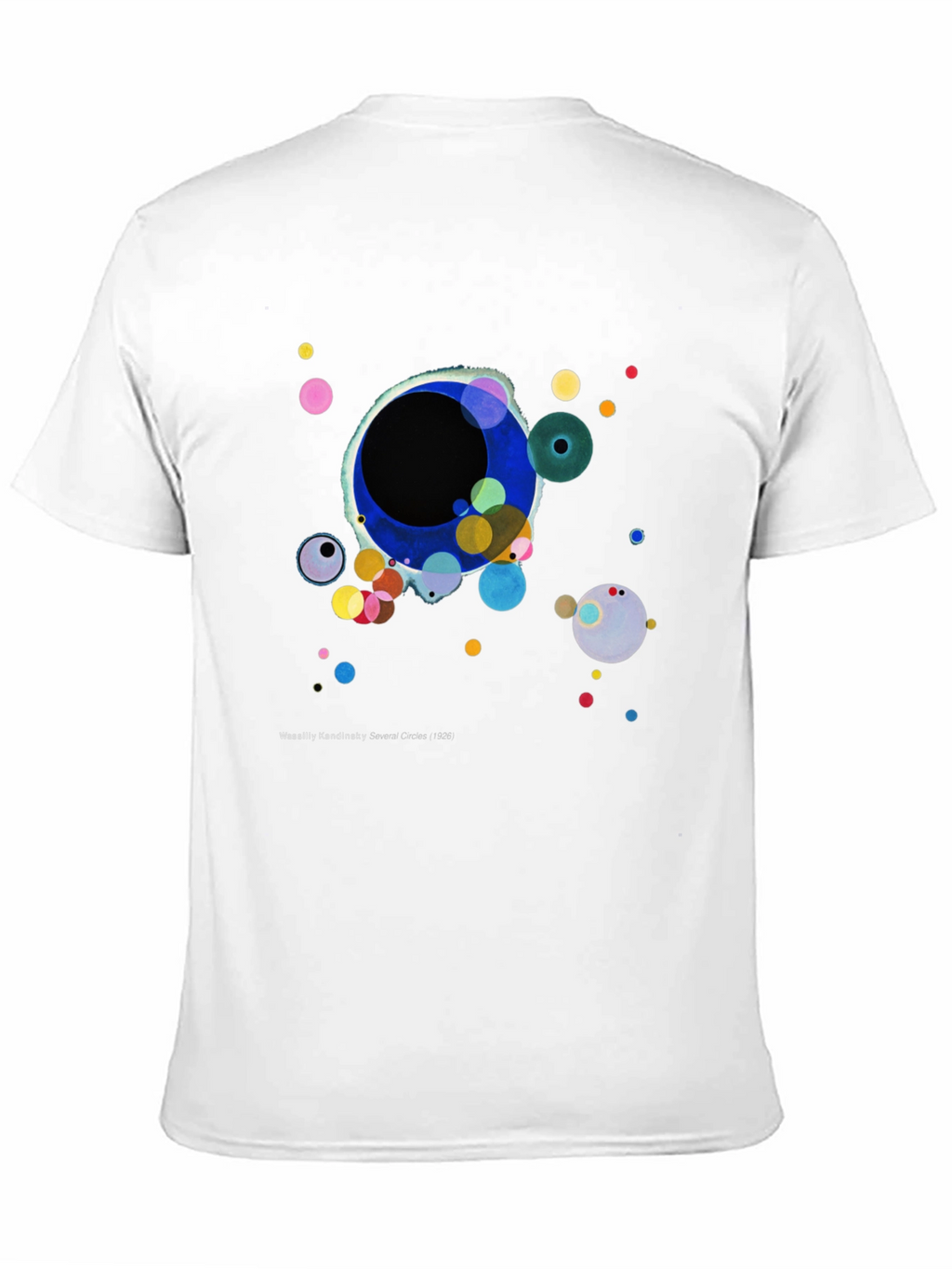 Kandinsky Circles T-Shirt - Artistic Graphic Tee