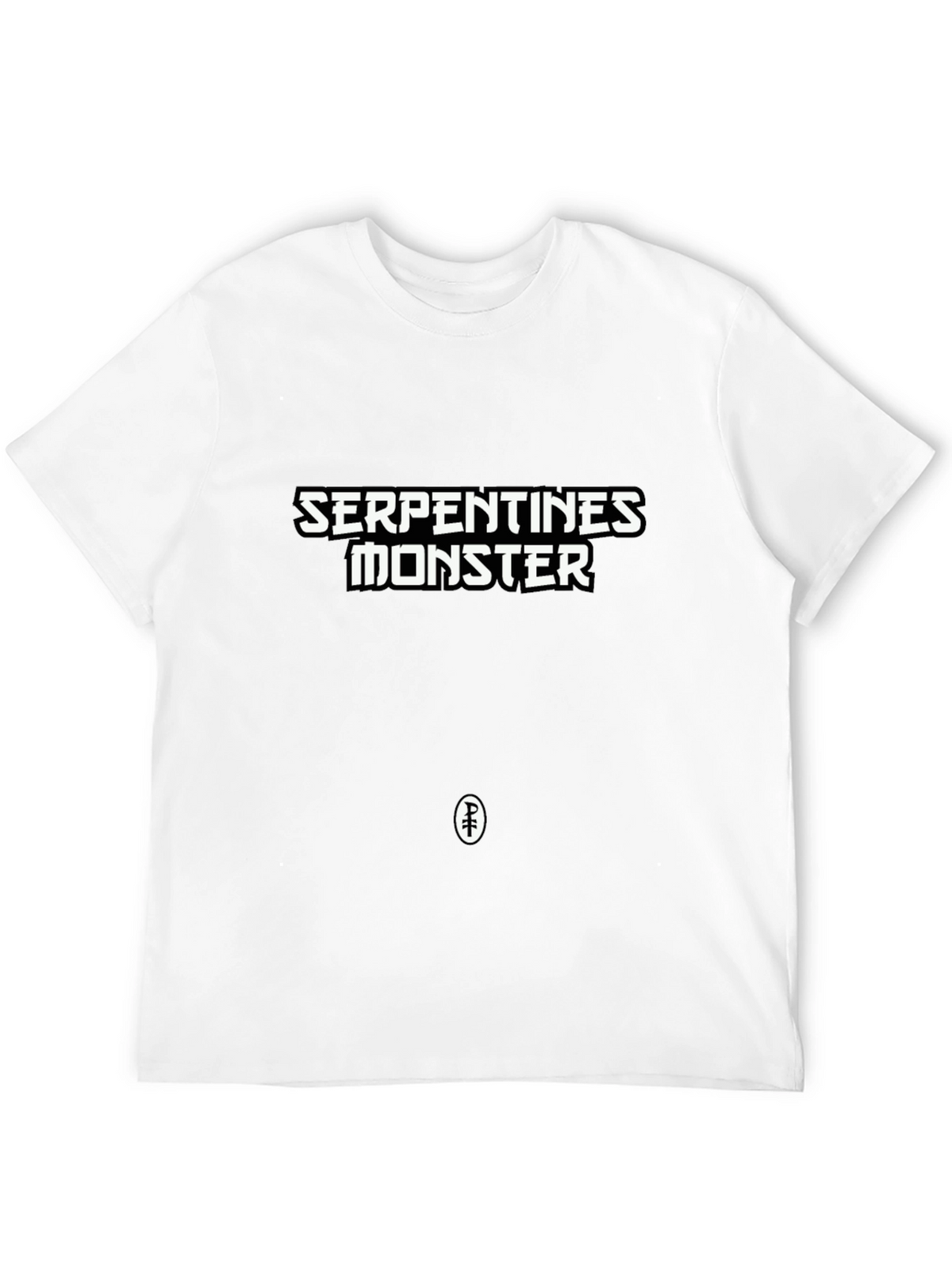 Serpentine Monster Black Graphic T-Shirt