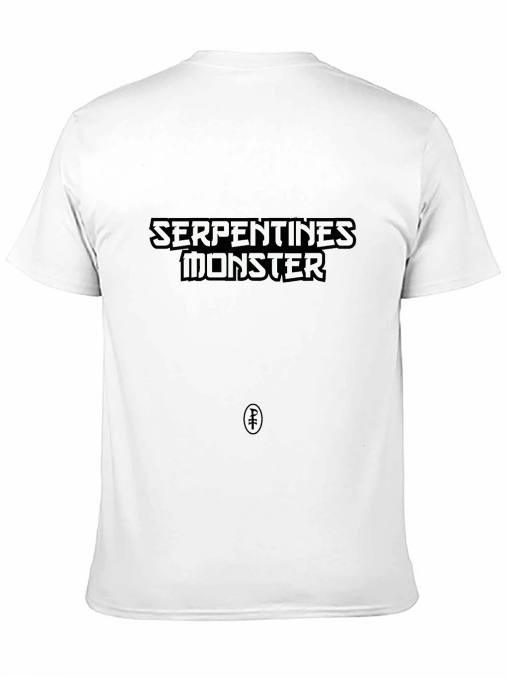 Serpentine Monster Black Graphic T-Shirt