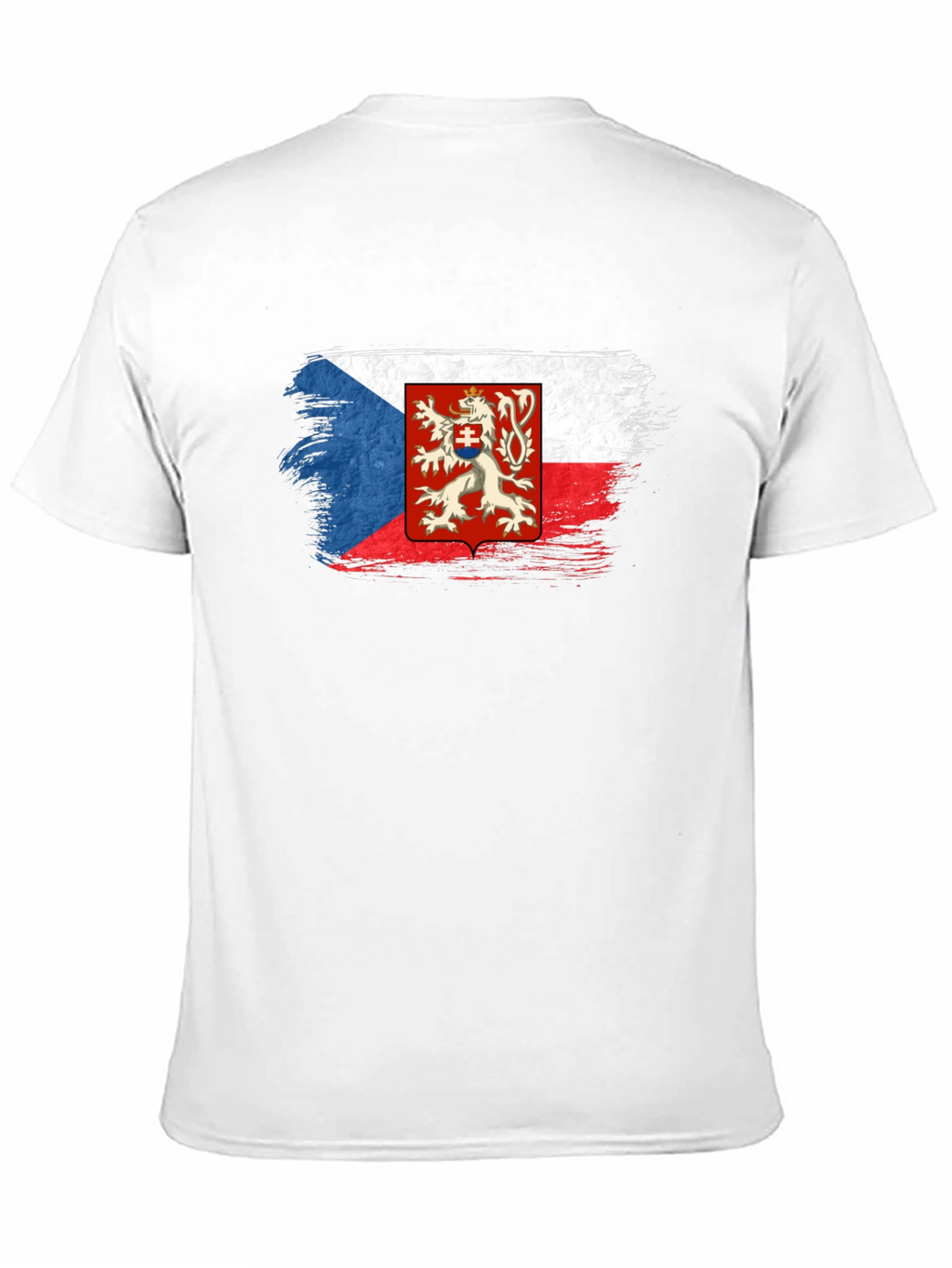Czech Republic Flag T-Shirt - Black Graphic Tee