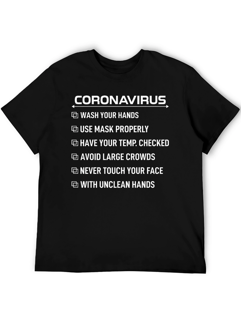 Coronavirus Prevention T-Shirt
