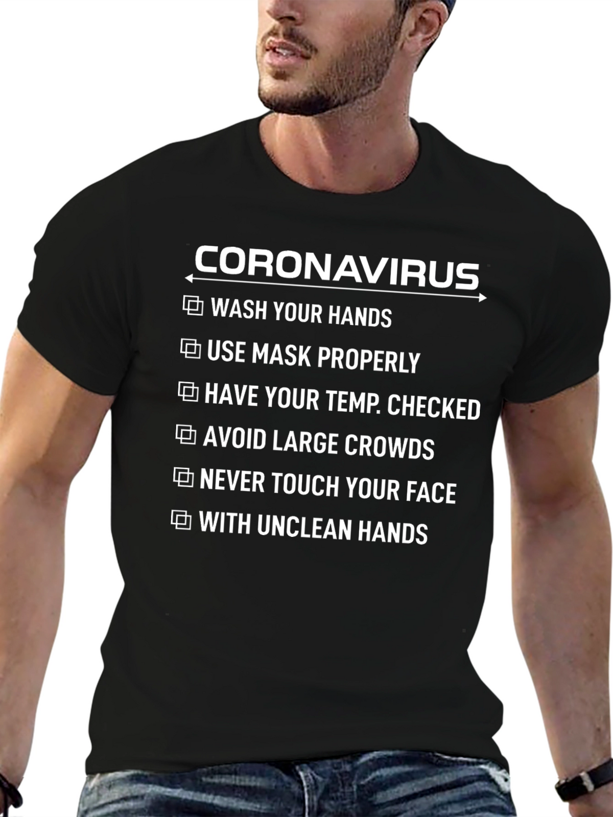 Coronavirus Prevention T-Shirt