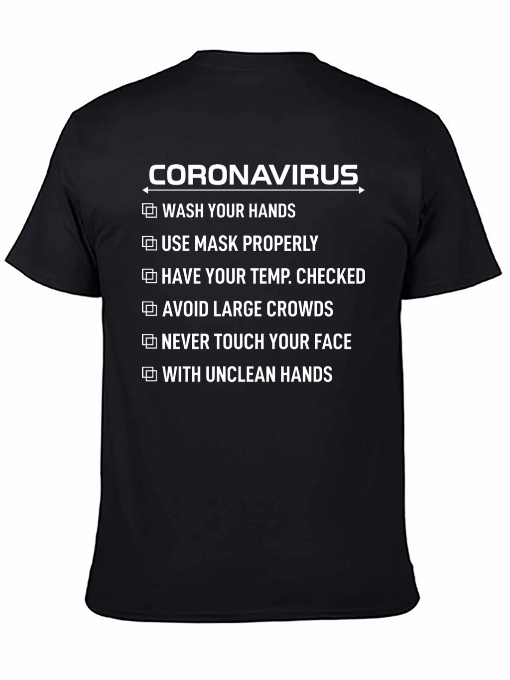 Coronavirus Prevention T-Shirt