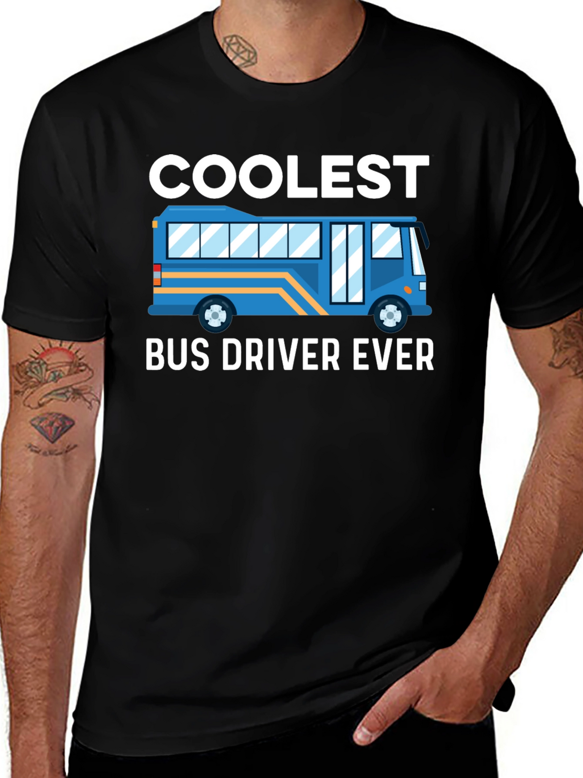 Coolest Bus Driver Ever T-Shirt