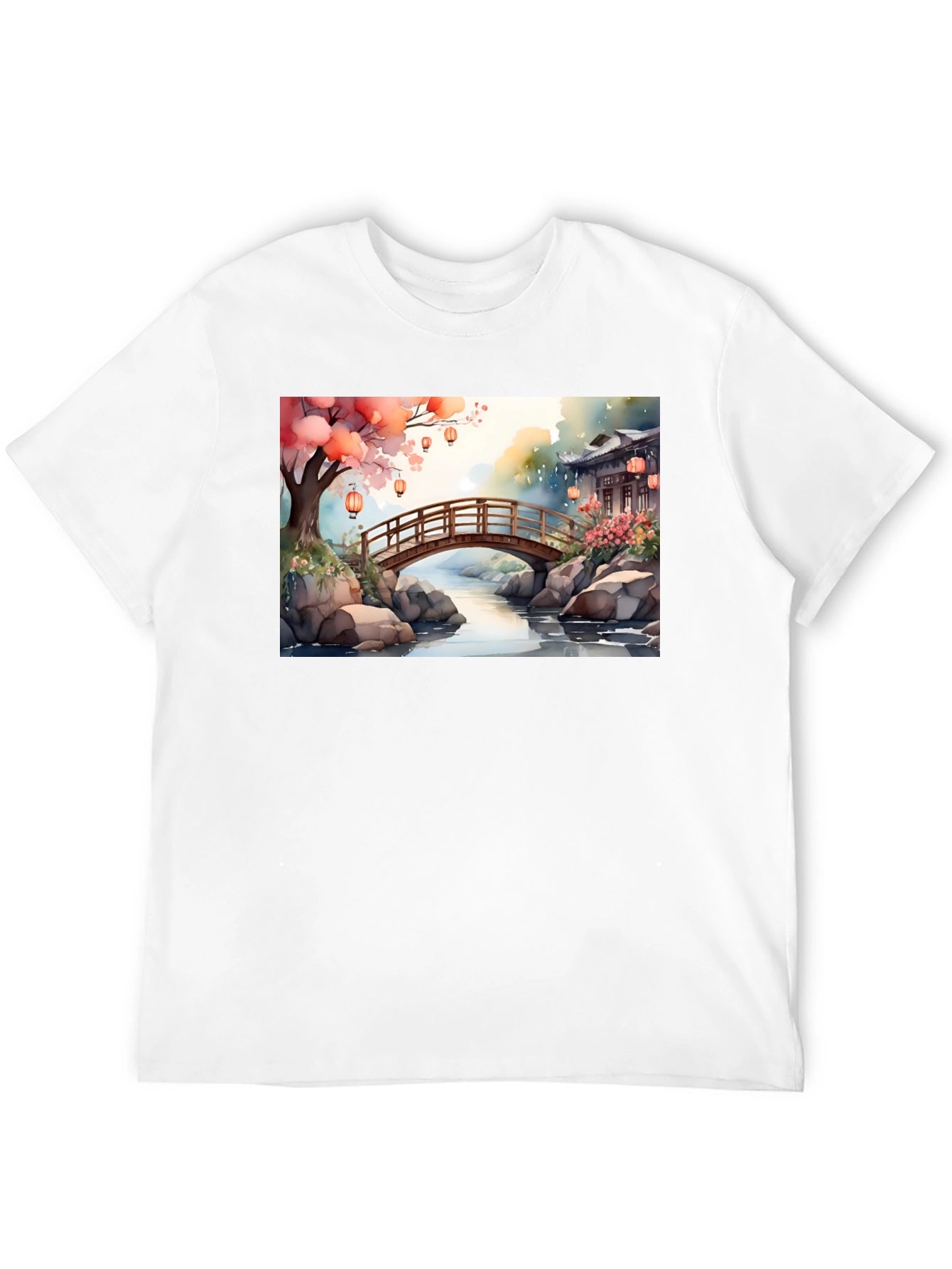 Zen Garden Bridge T-Shirt