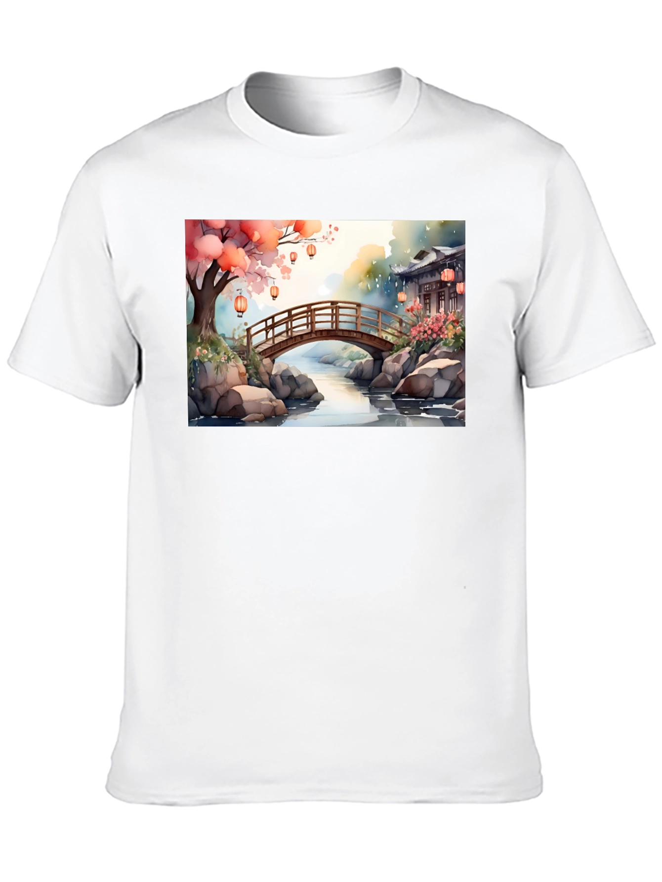 Zen Garden Bridge T-Shirt