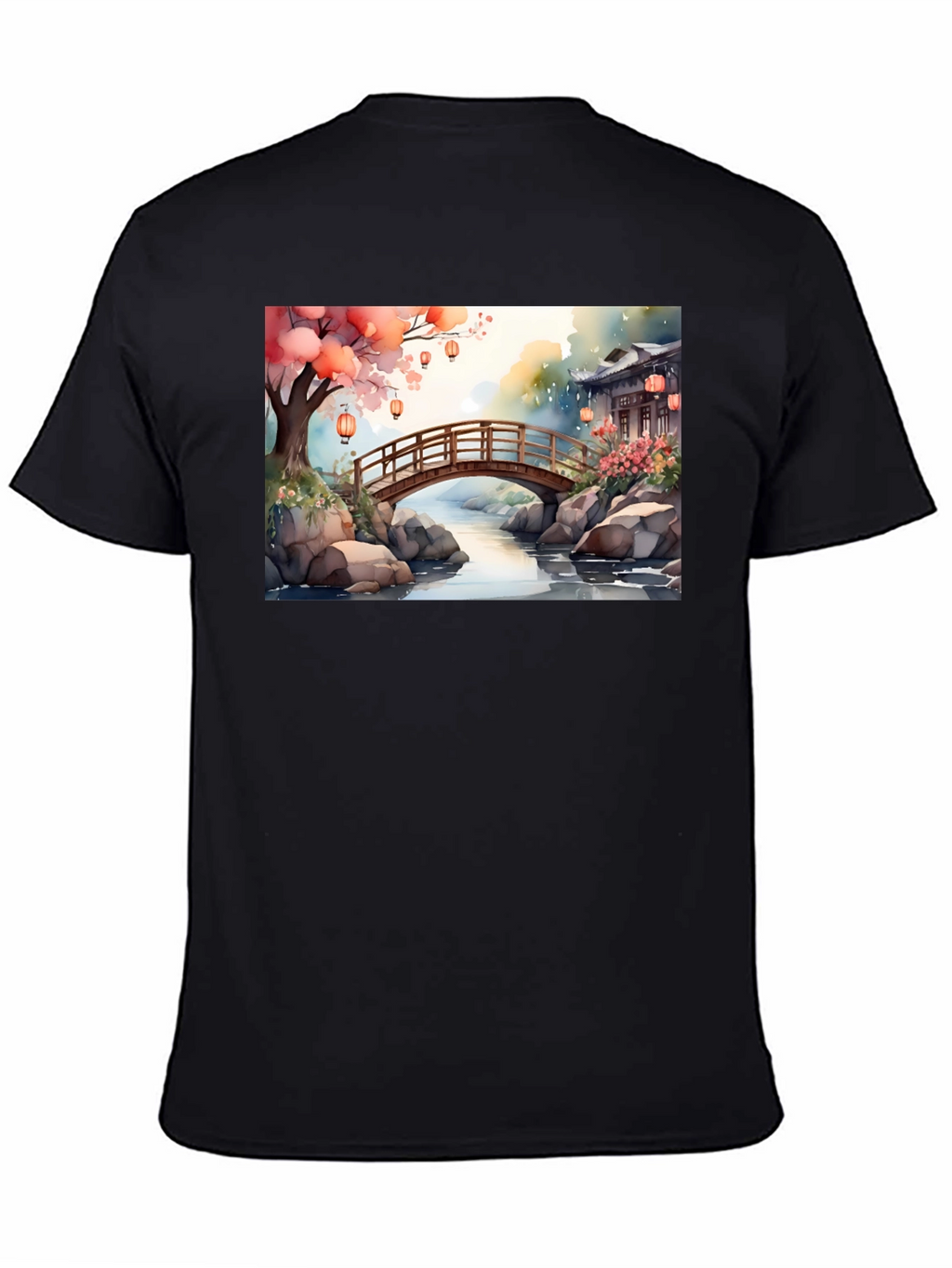 Zen Garden Bridge T-Shirt