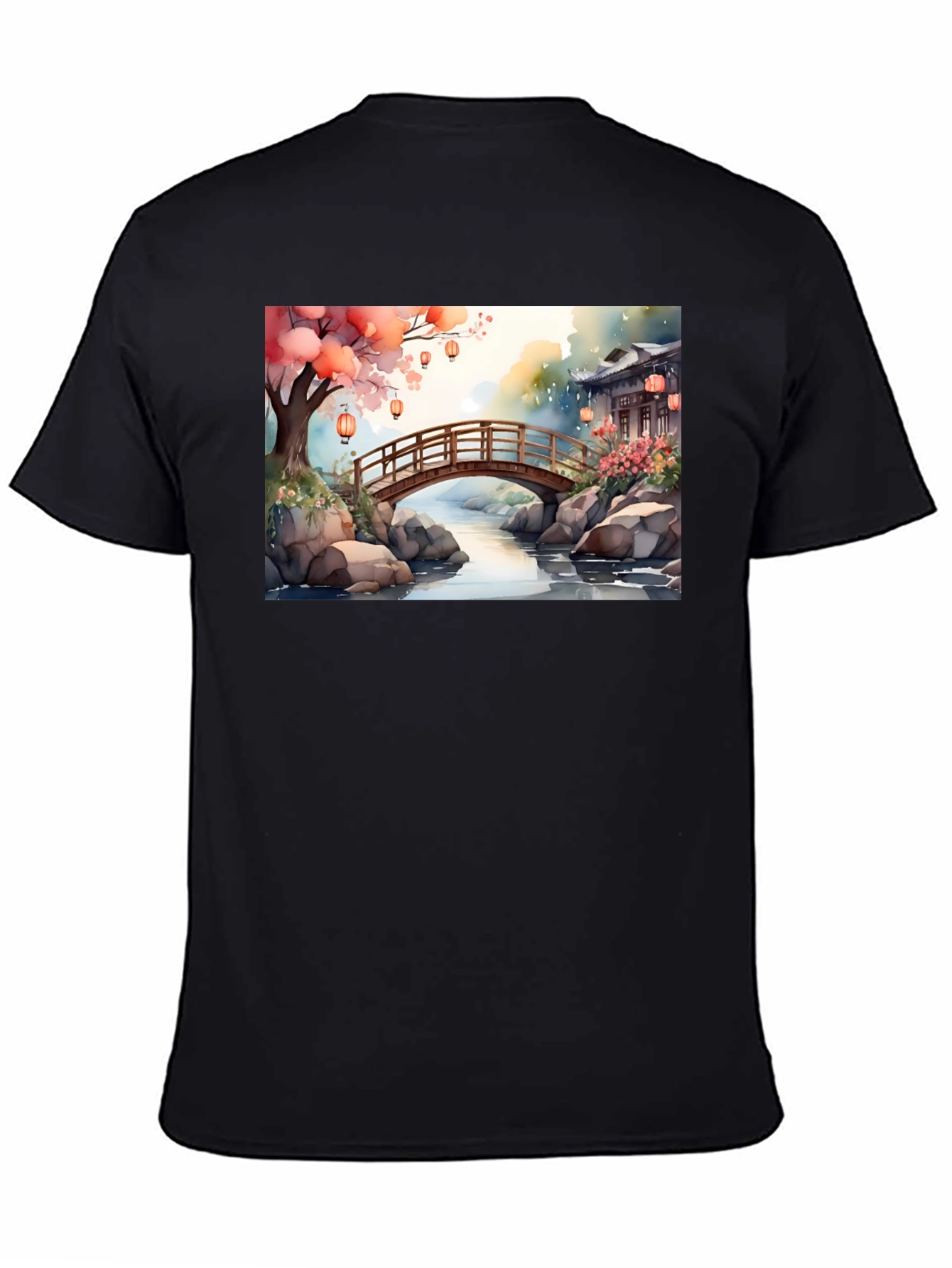 Zen Garden Bridge T-Shirt