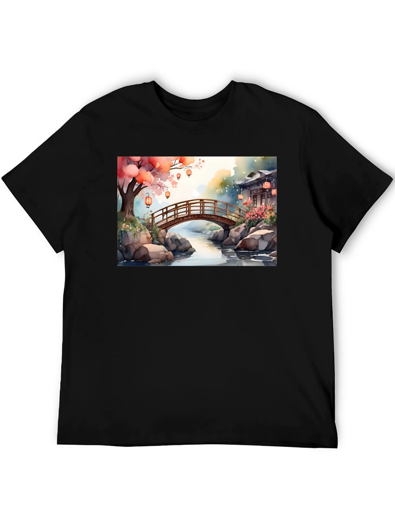 Zen Garden Bridge T-Shirt