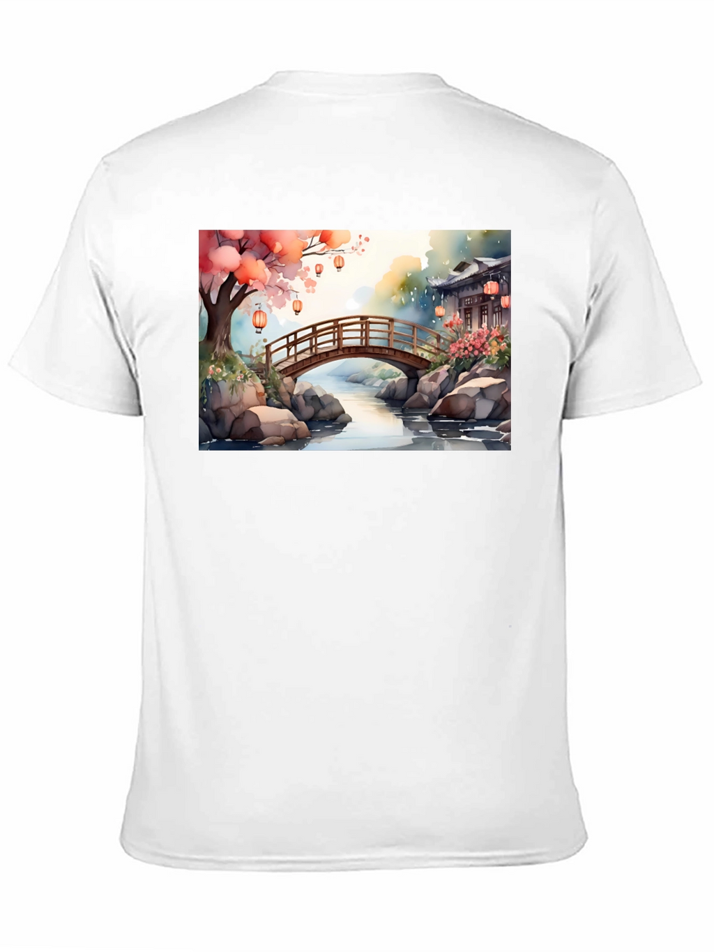Zen Garden Bridge T-Shirt