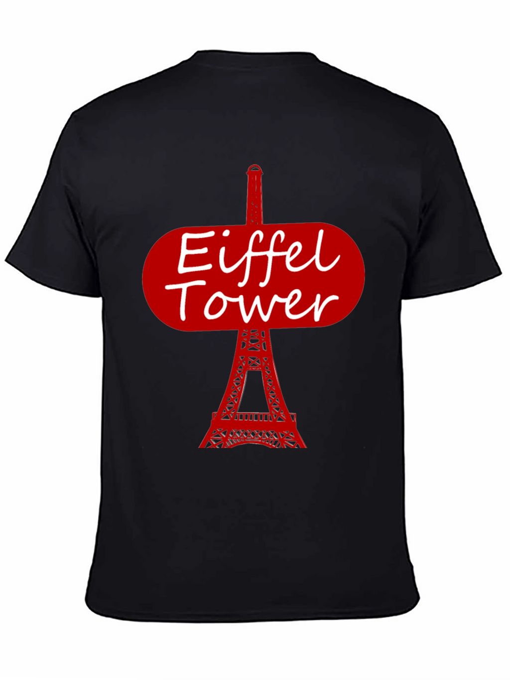 Eiffel Tower Graphic T-Shirt - Paris Souvenir Tee