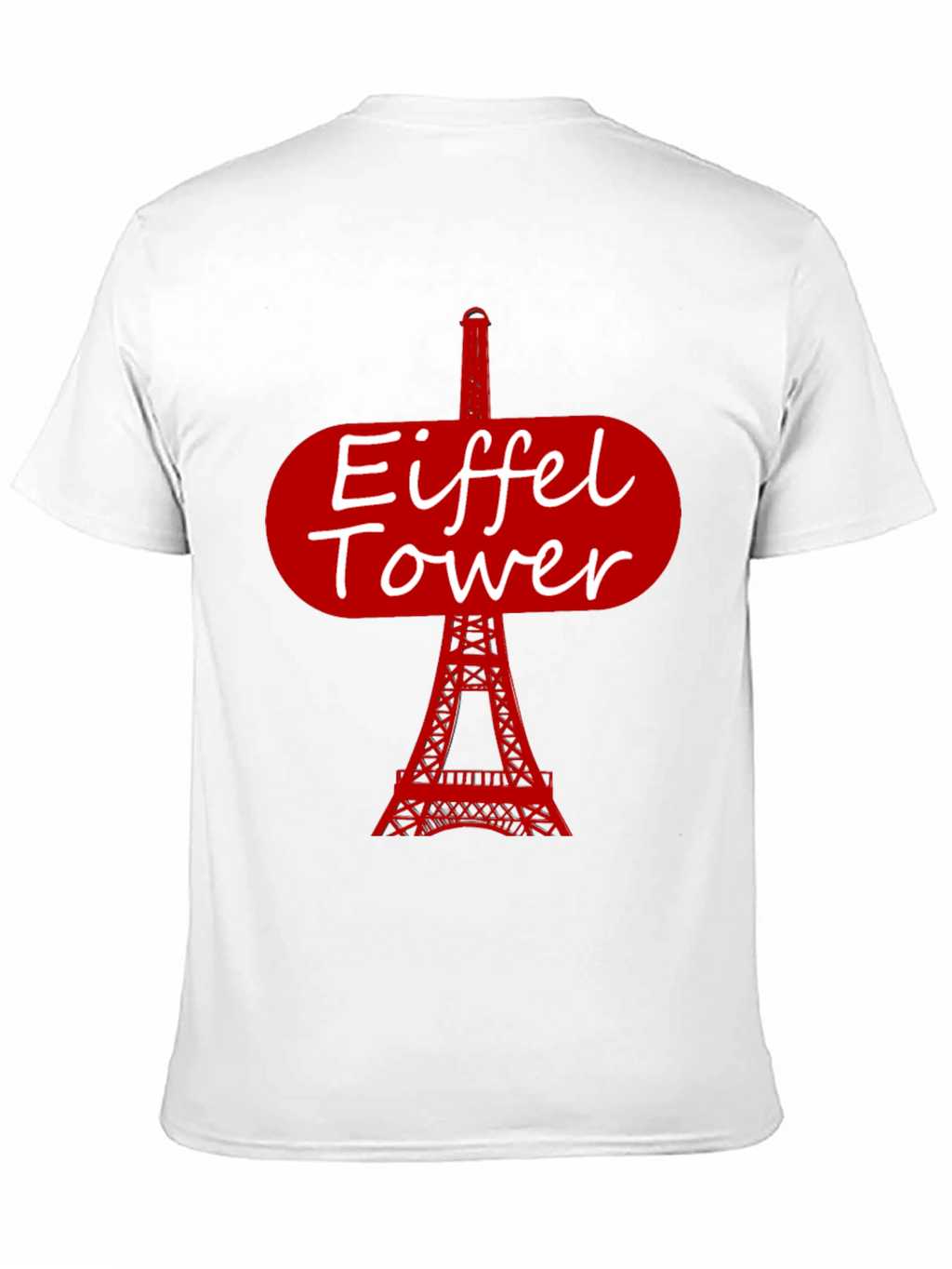 Eiffel Tower Graphic T-Shirt - Paris Souvenir Tee