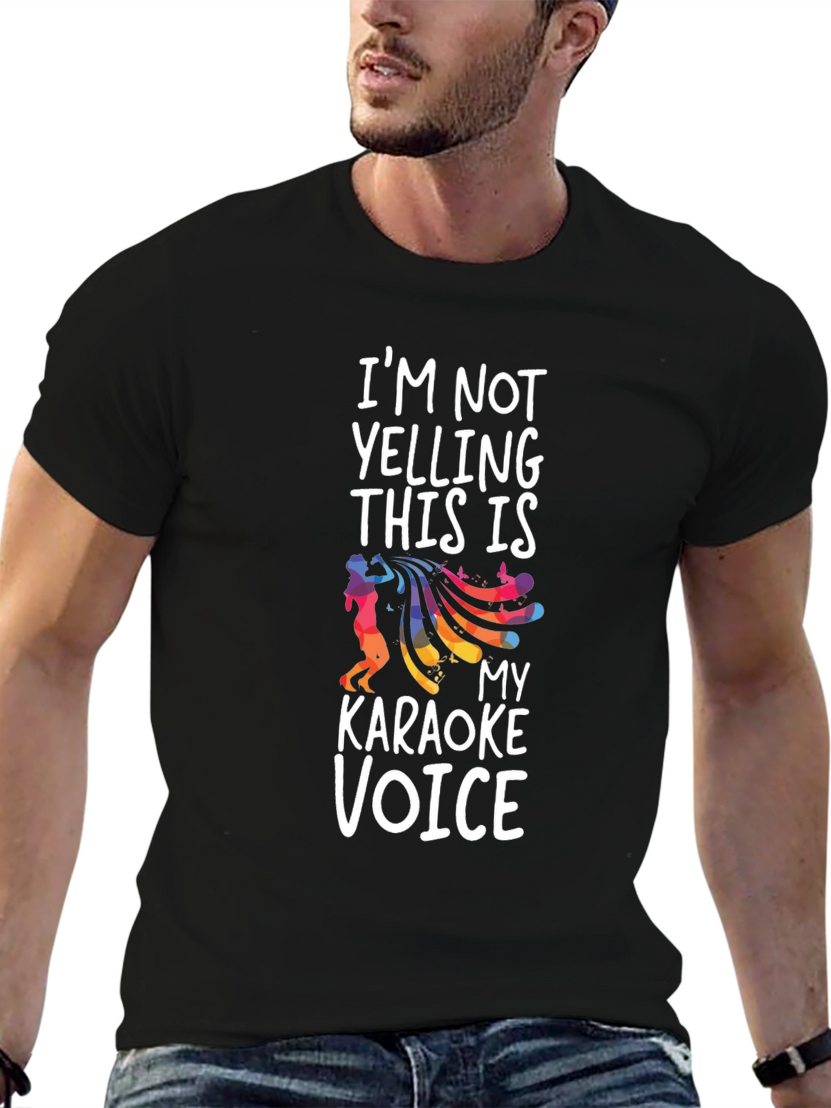 Karaoke Voice Graphic T-Shirt