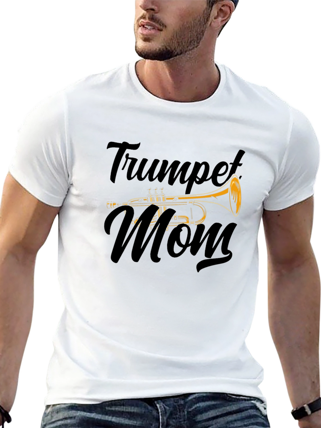 Trumpet Mom T-Shirt - Musician Family Tee