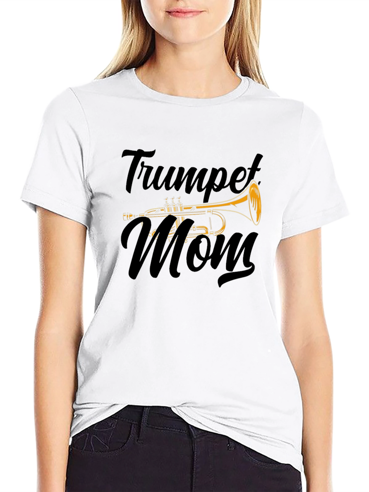 Trumpet Mom T-Shirt - Musician Family Tee