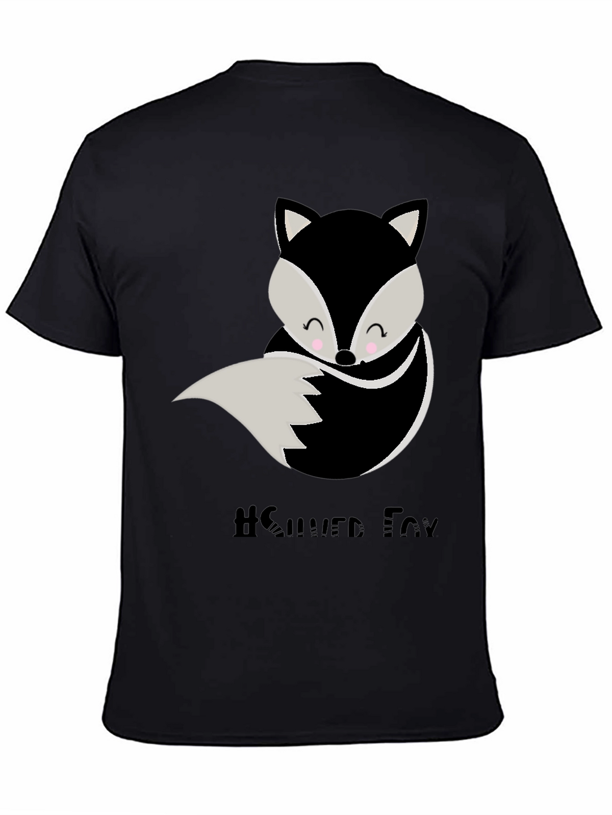 Cute Silver Fox Graphic Tee - Unisex