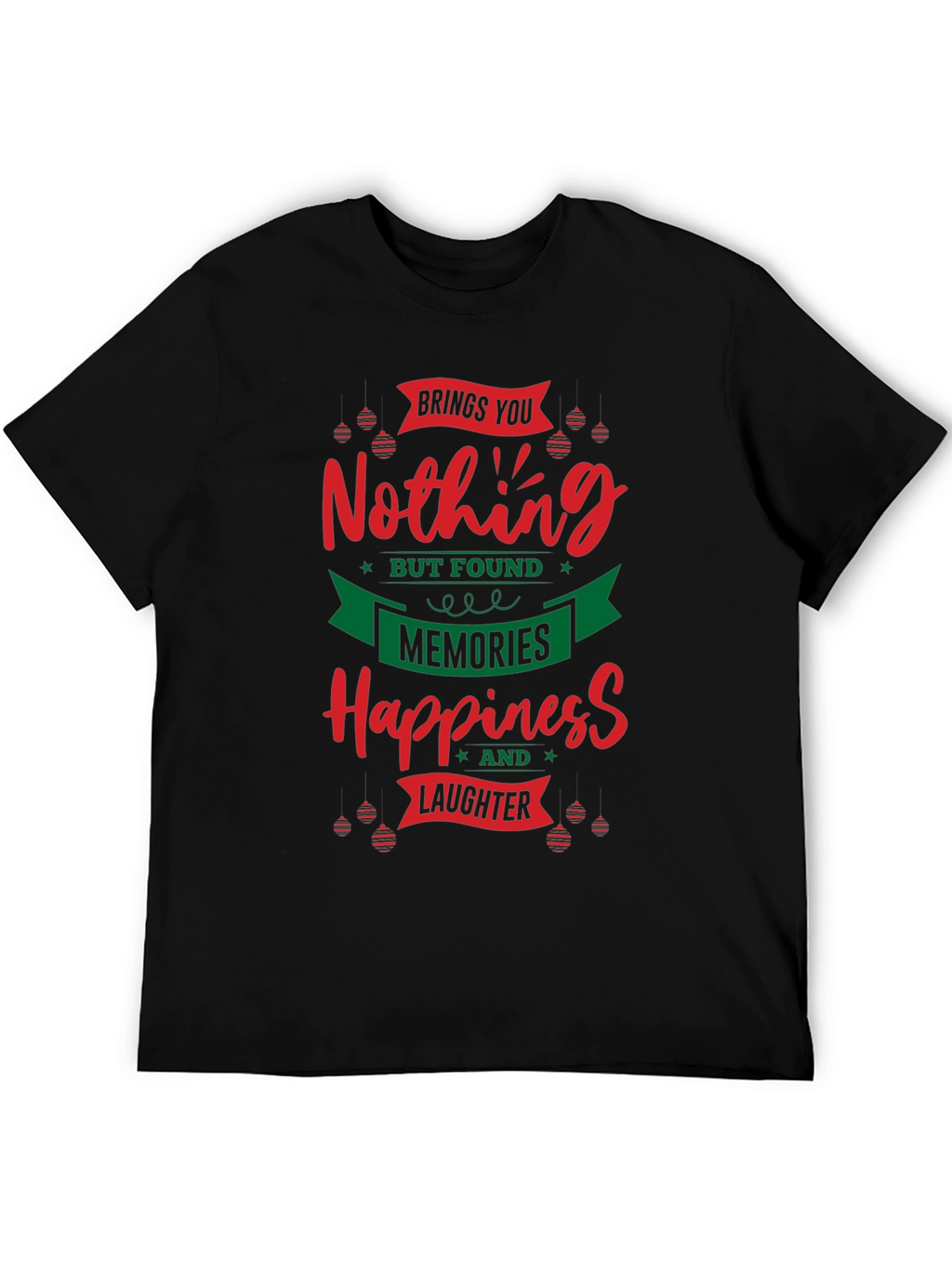 Festive Nothing Christmas Graphic T-Shirt