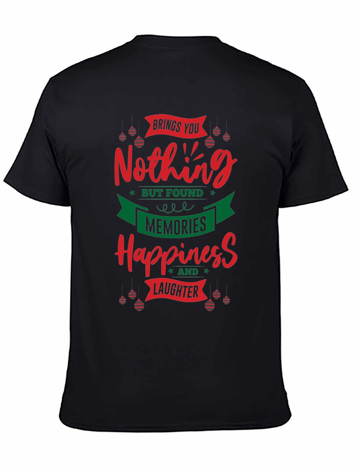 Festive Nothing Christmas Graphic T-Shirt