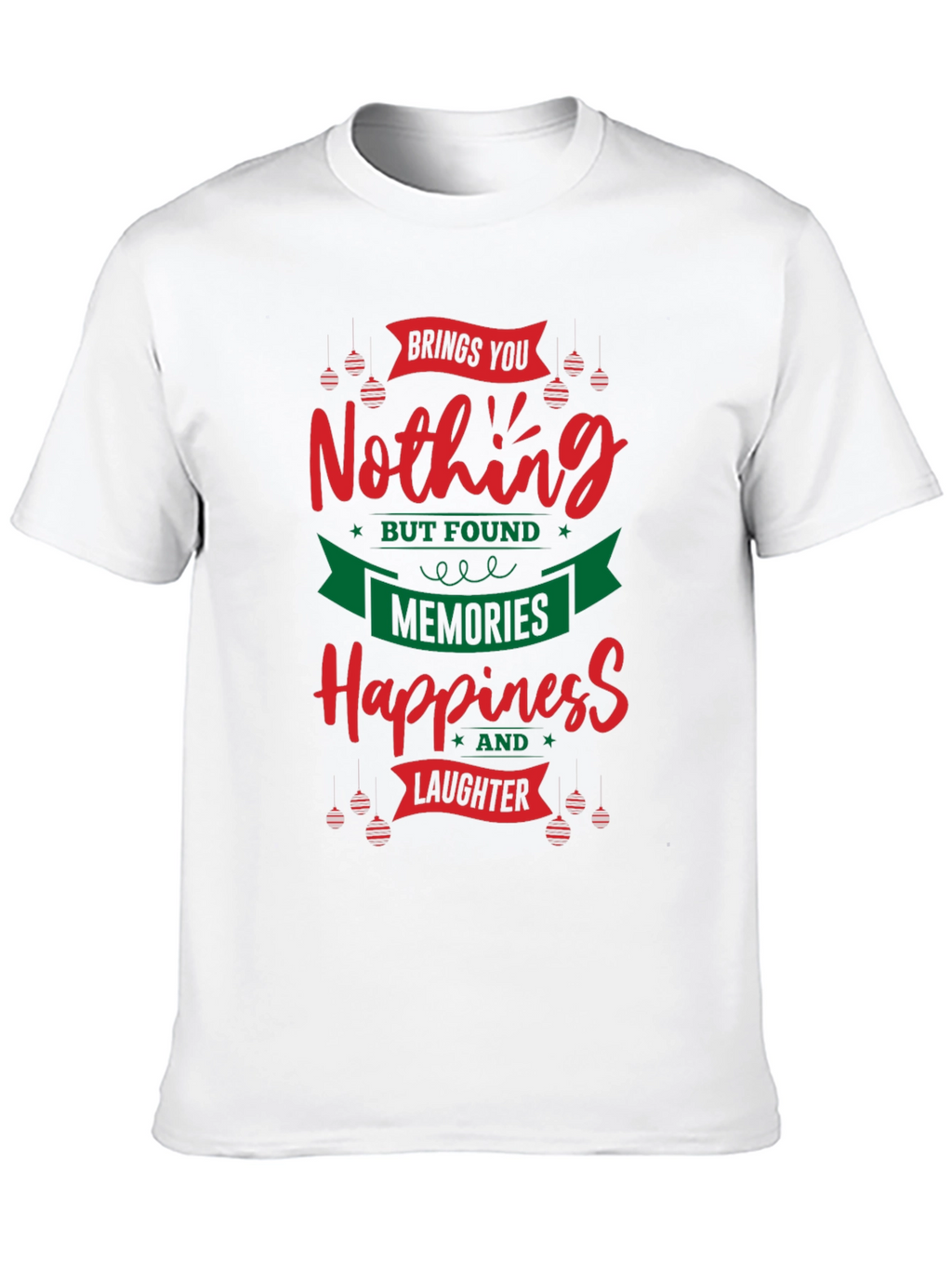 Festive Nothing Christmas Graphic T-Shirt