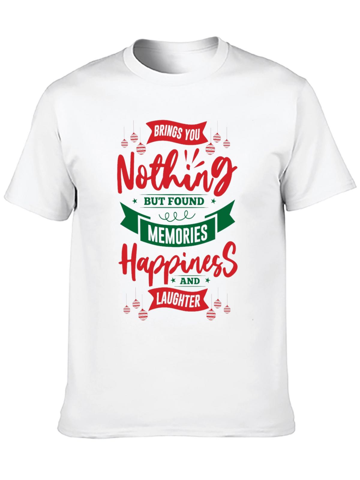 Festive Nothing Christmas Graphic T-Shirt