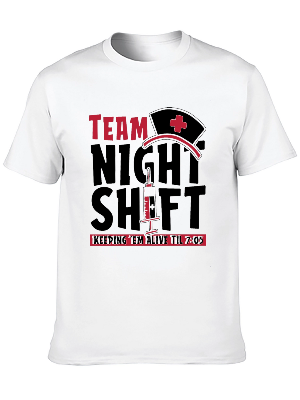 Team Night Shift Nurse T-Shirt