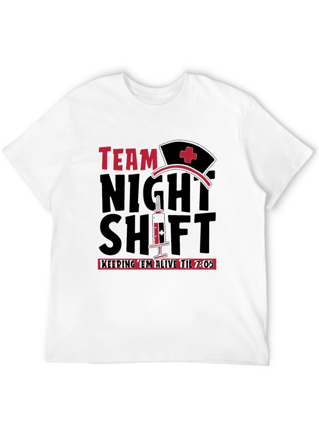 Team Night Shift Nurse T-Shirt