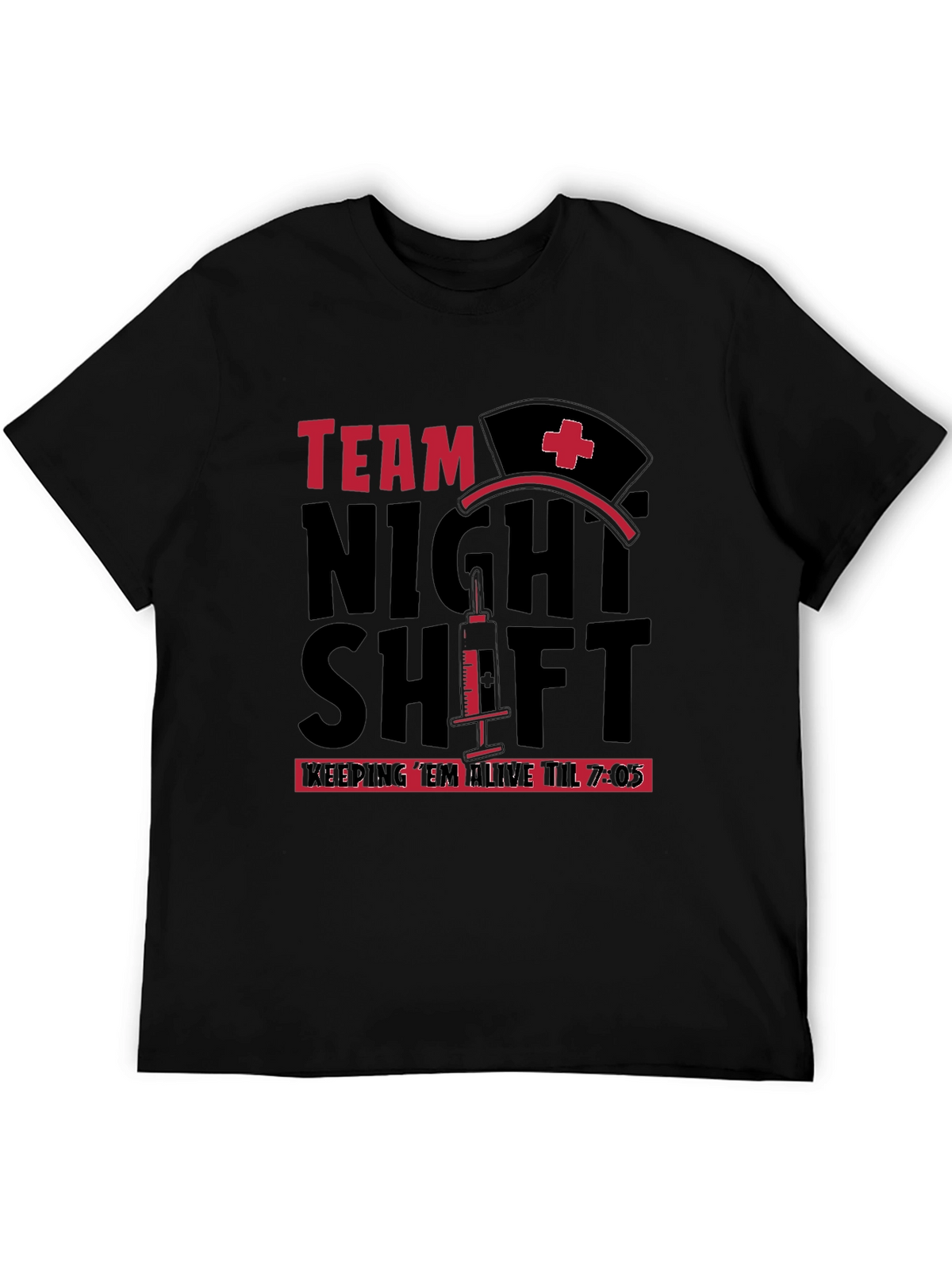 Team Night Shift Nurse T-Shirt