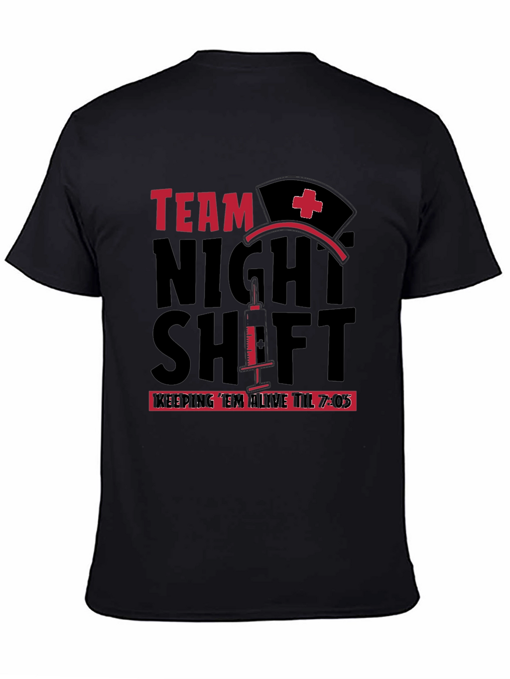 Team Night Shift Nurse T-Shirt