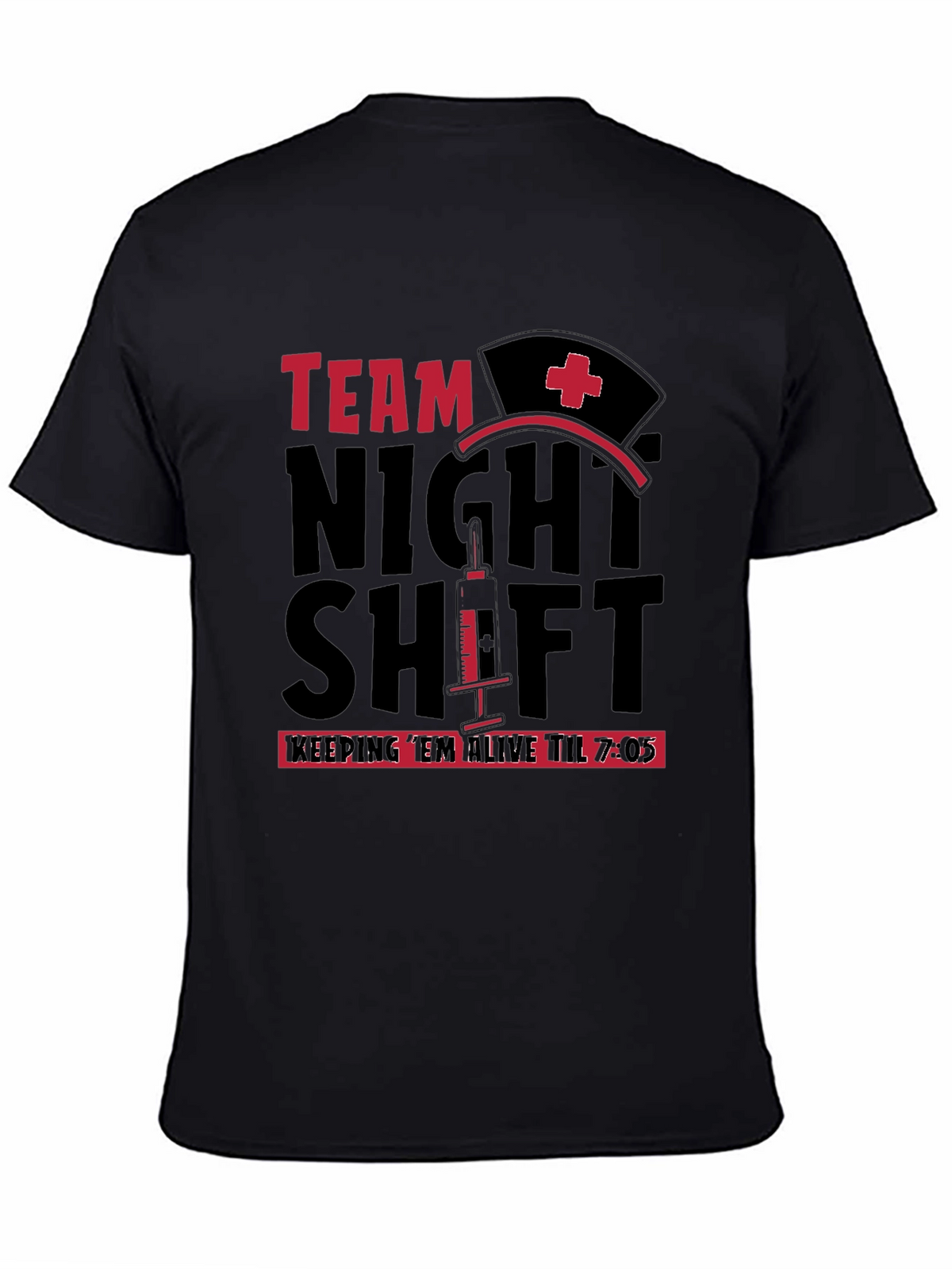 Team Night Shift Nurse T-Shirt