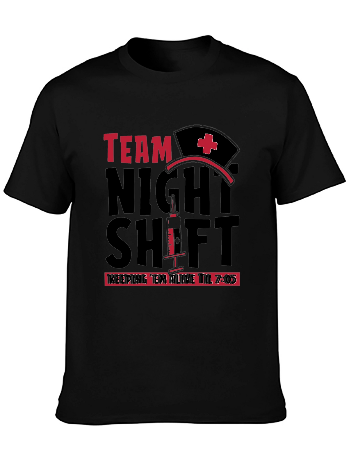 Team Night Shift Nurse T-Shirt