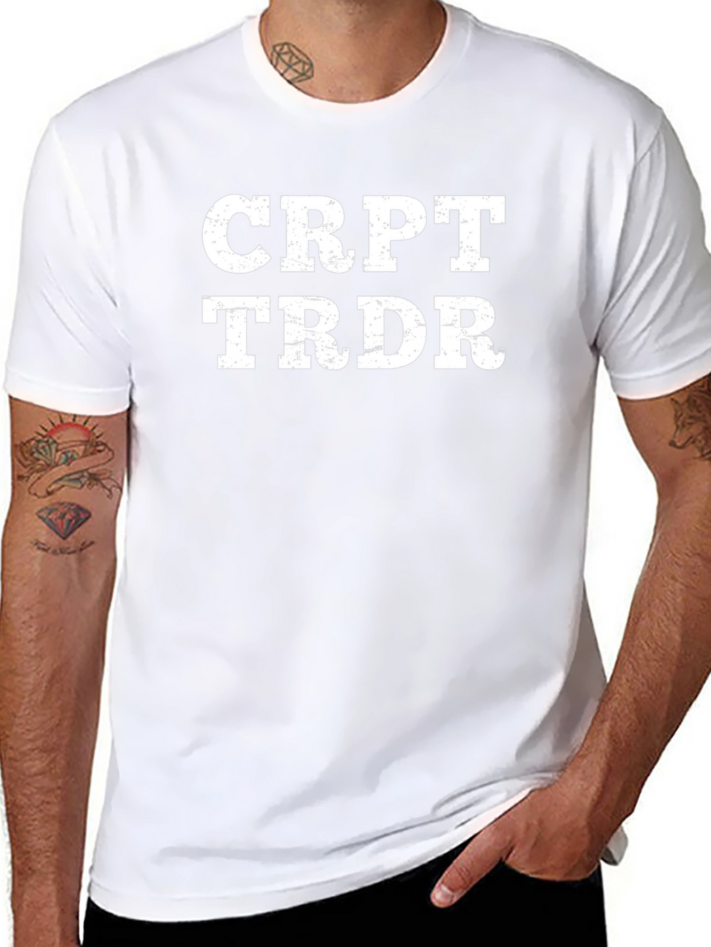 CRPT TRDR Crypto Trader T-Shirt - Black