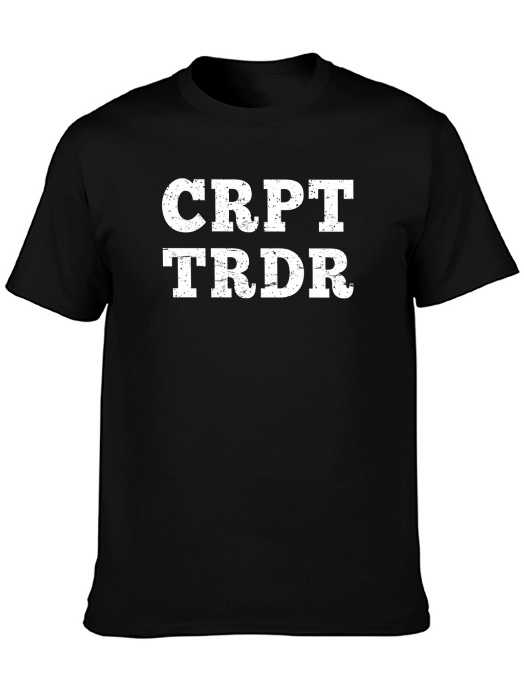 CRPT TRDR Crypto Trader T-Shirt - Black