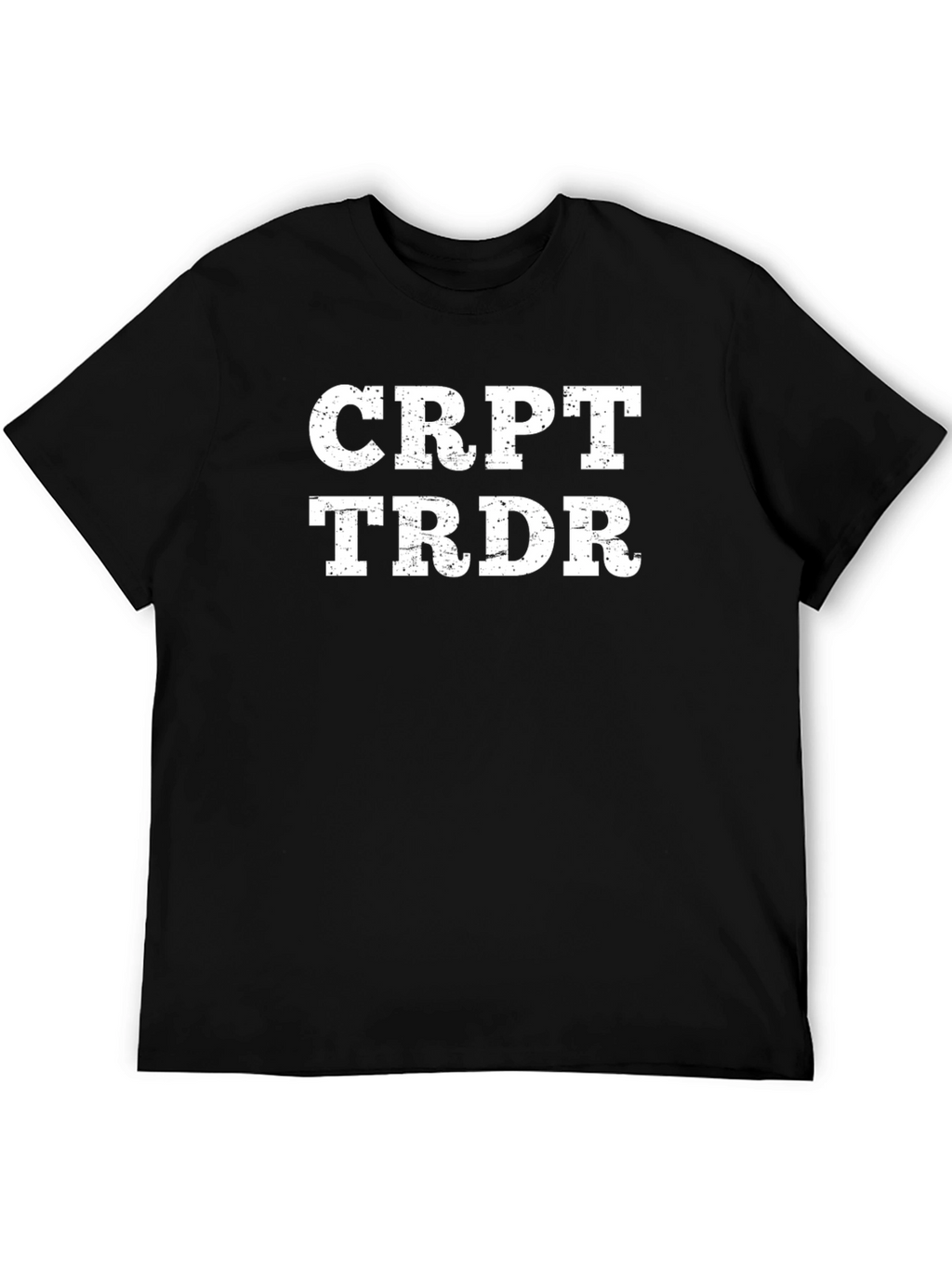 CRPT TRDR Crypto Trader T-Shirt - Black