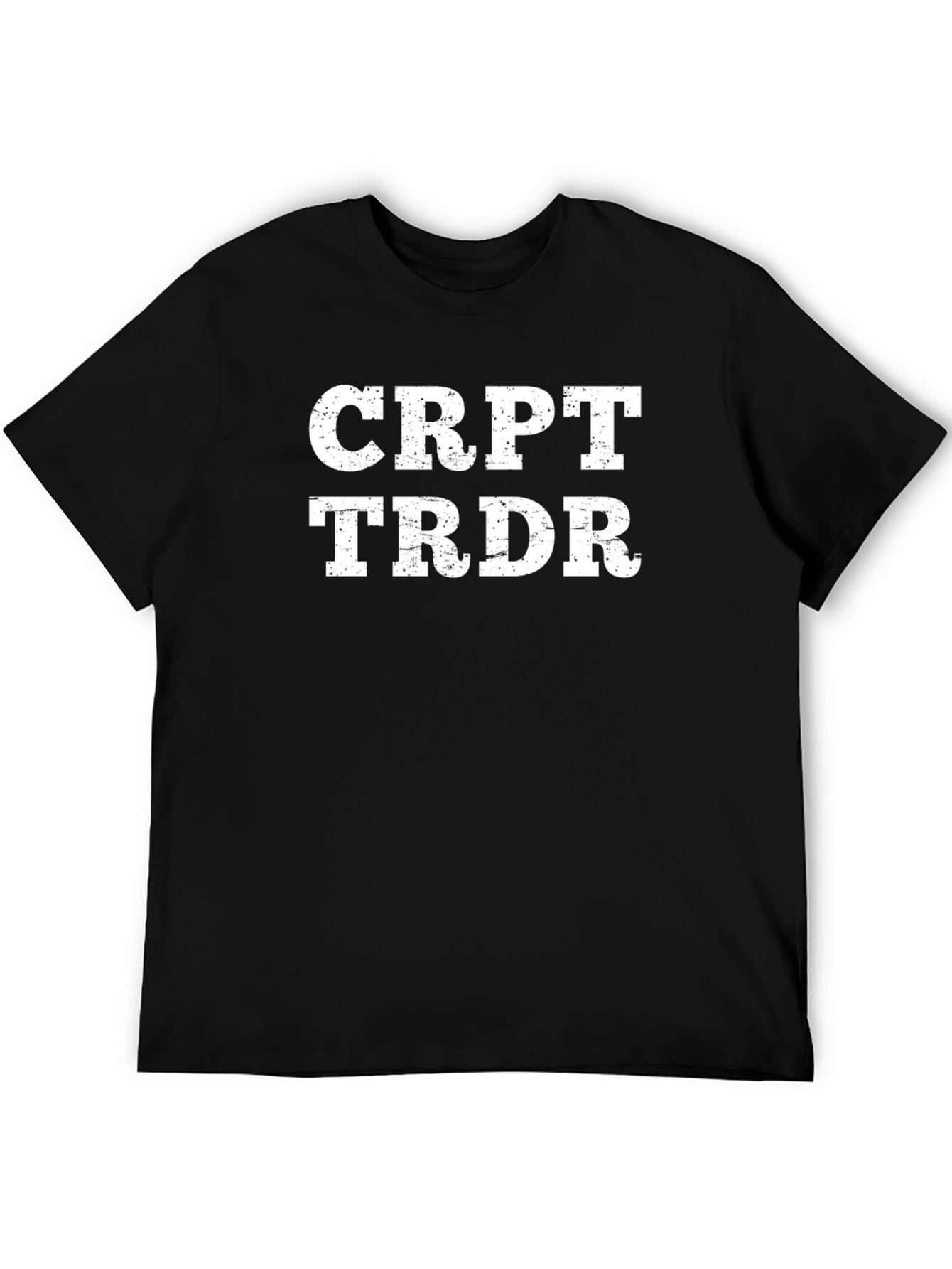 CRPT TRDR Crypto Trader T-Shirt - Black