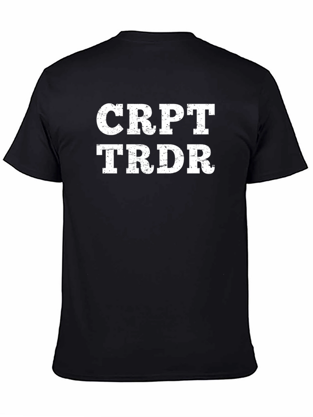 CRPT TRDR Crypto Trader T-Shirt - Black