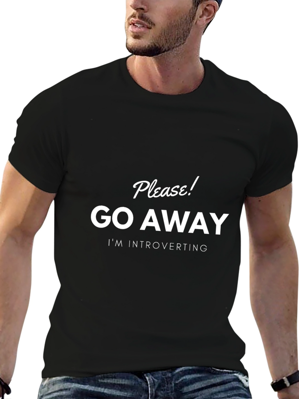 Introvert T-Shirt: Please Go Away!