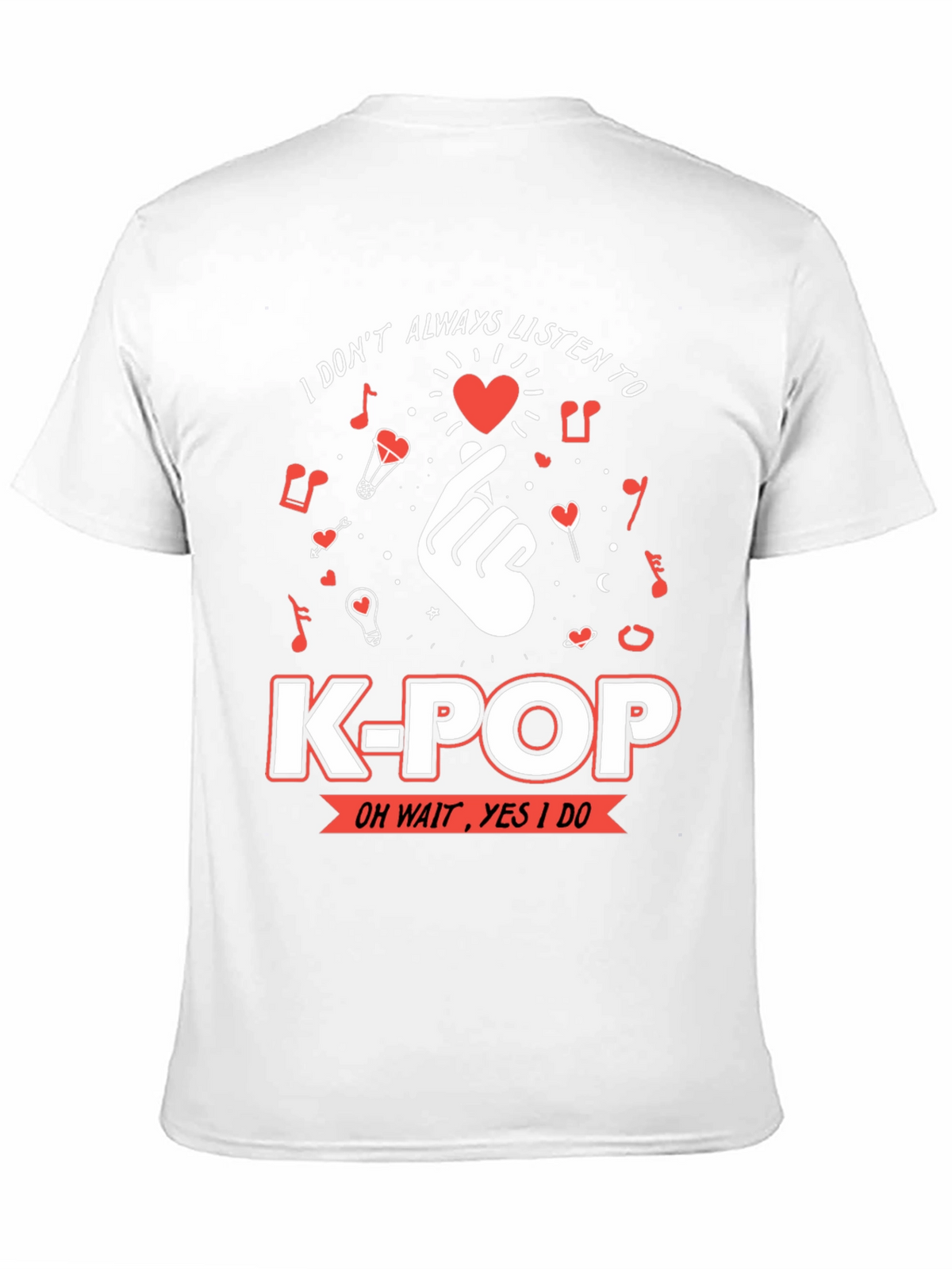 K-Pop Music Lover T-Shirt - Novelty Graphic Tee