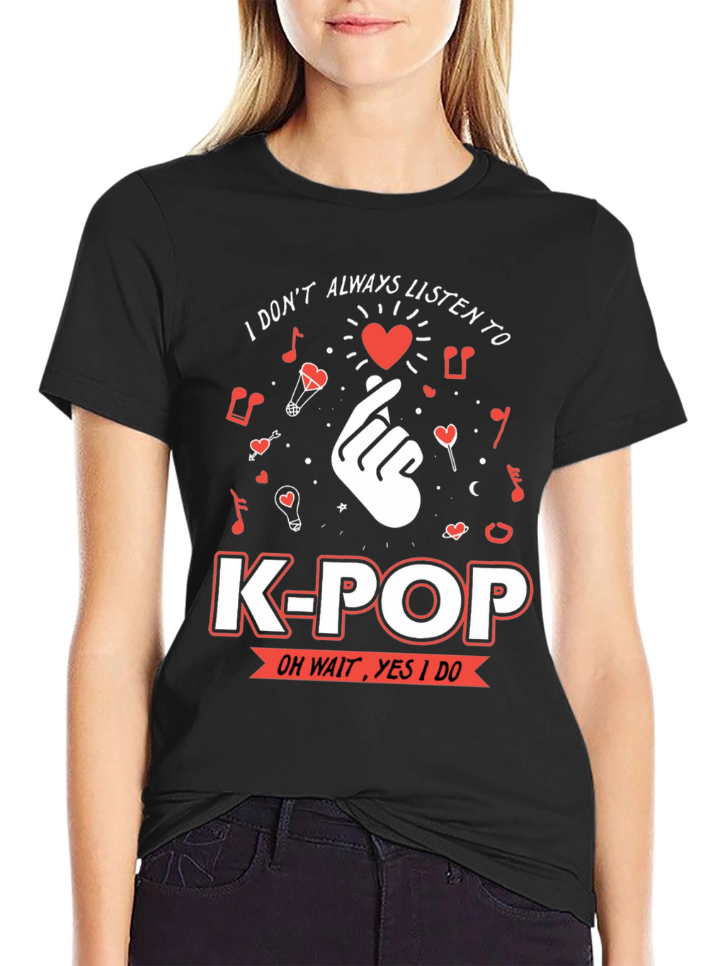 K-Pop Music Lover T-Shirt - Novelty Graphic Tee