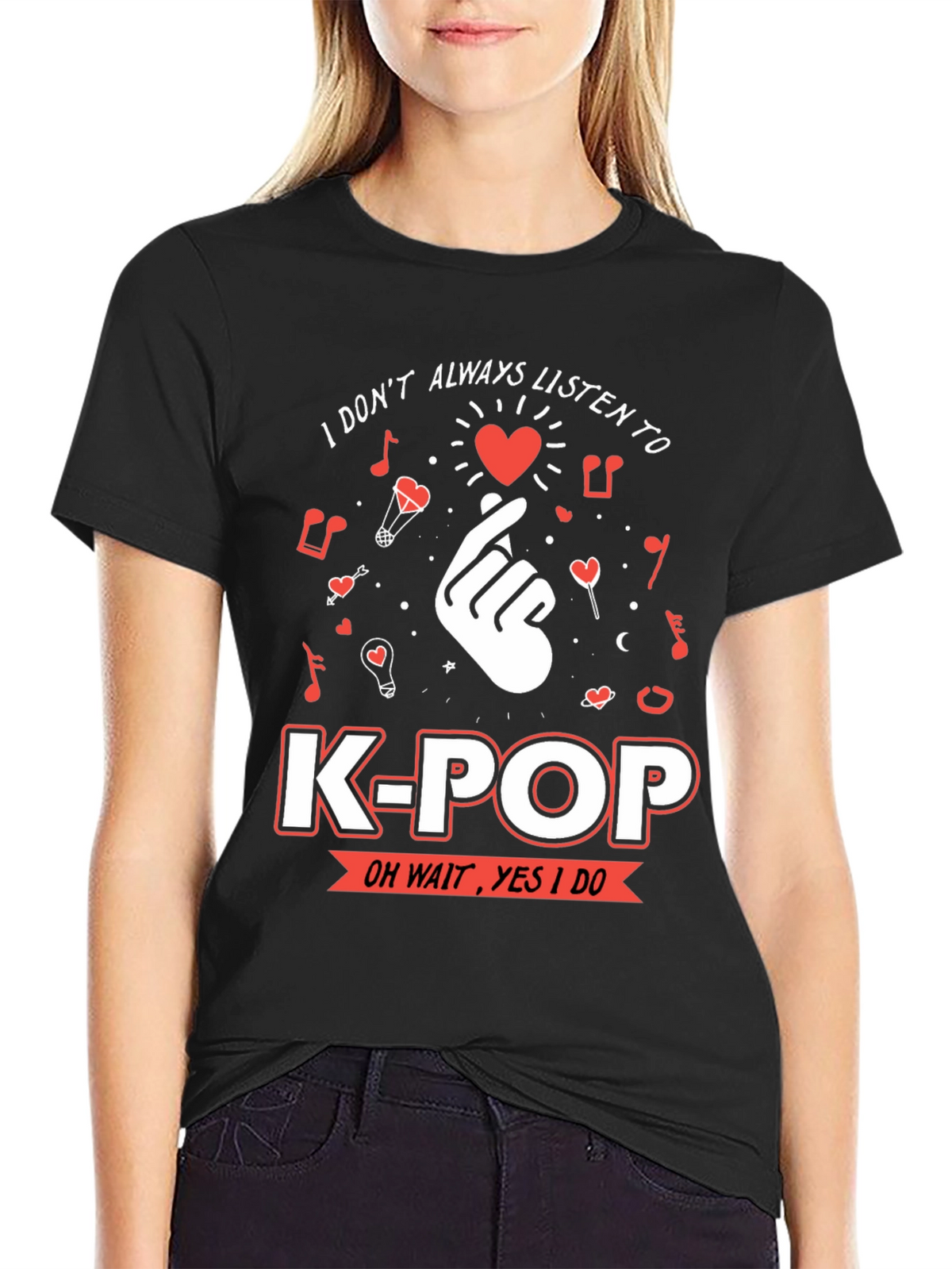 K-Pop Music Lover T-Shirt - Novelty Graphic Tee