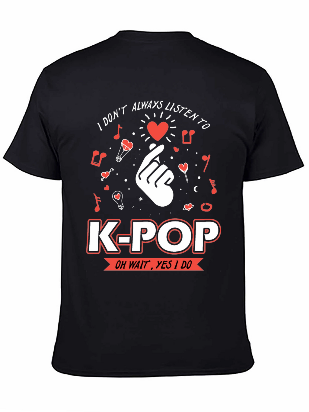 K-Pop Music Lover T-Shirt - Novelty Graphic Tee