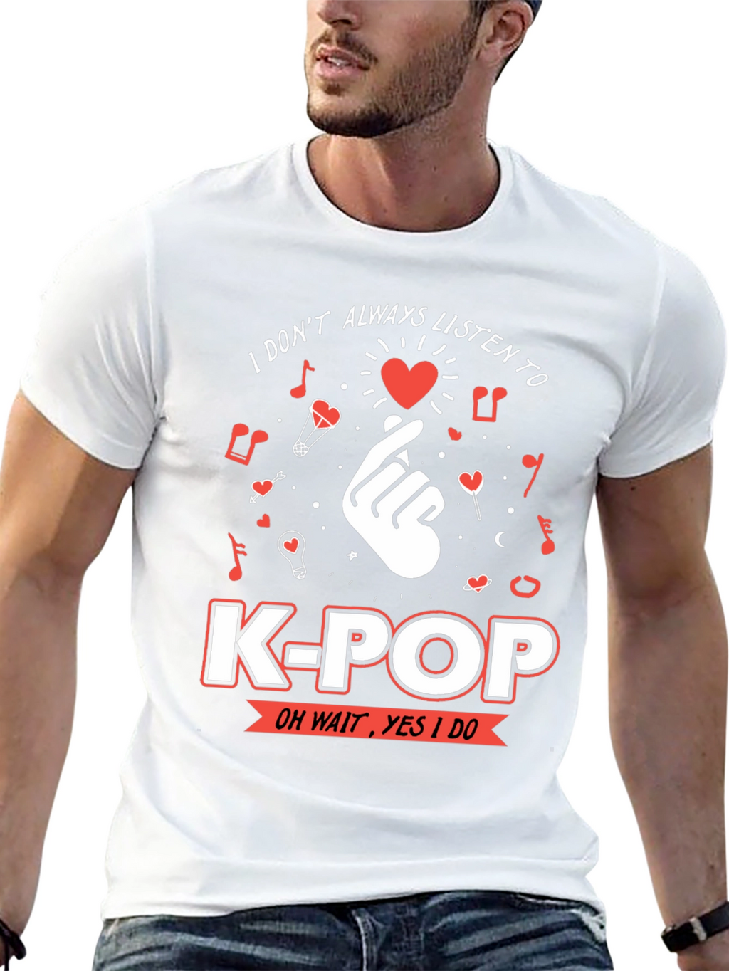 K-Pop Music Lover T-Shirt - Novelty Graphic Tee