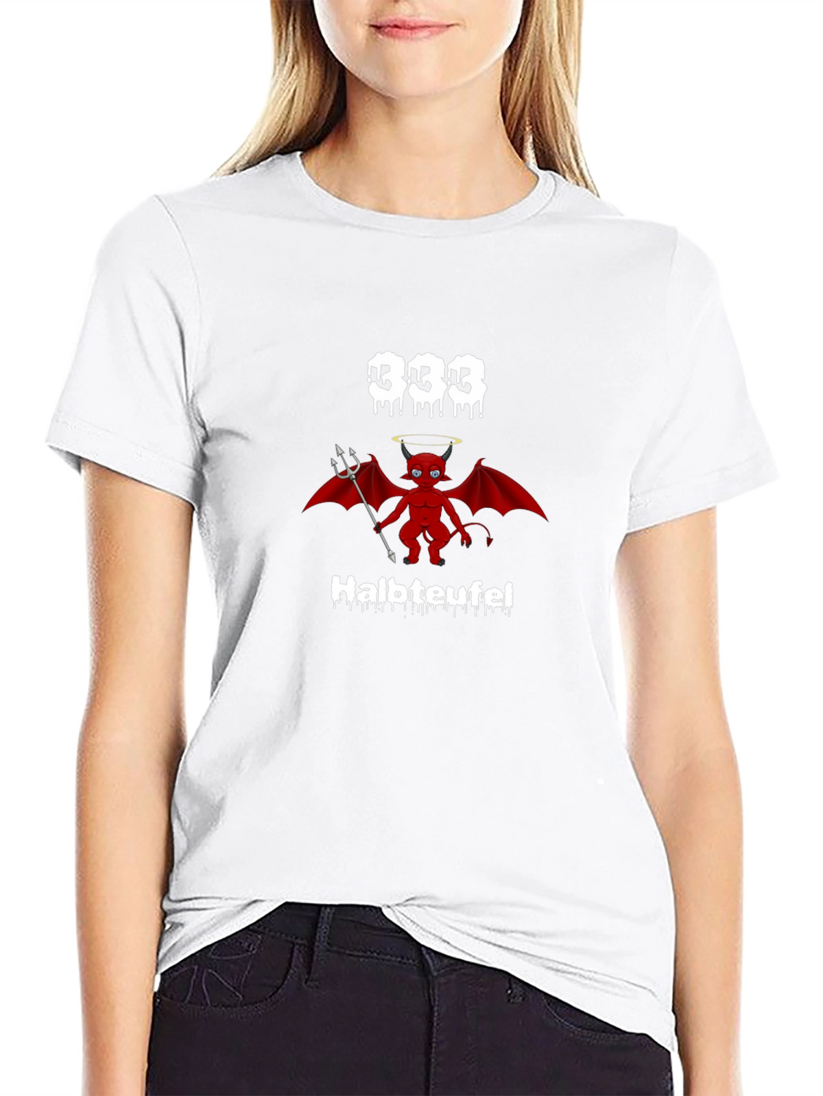 Halbteufel Devilish Graphic T-Shirt