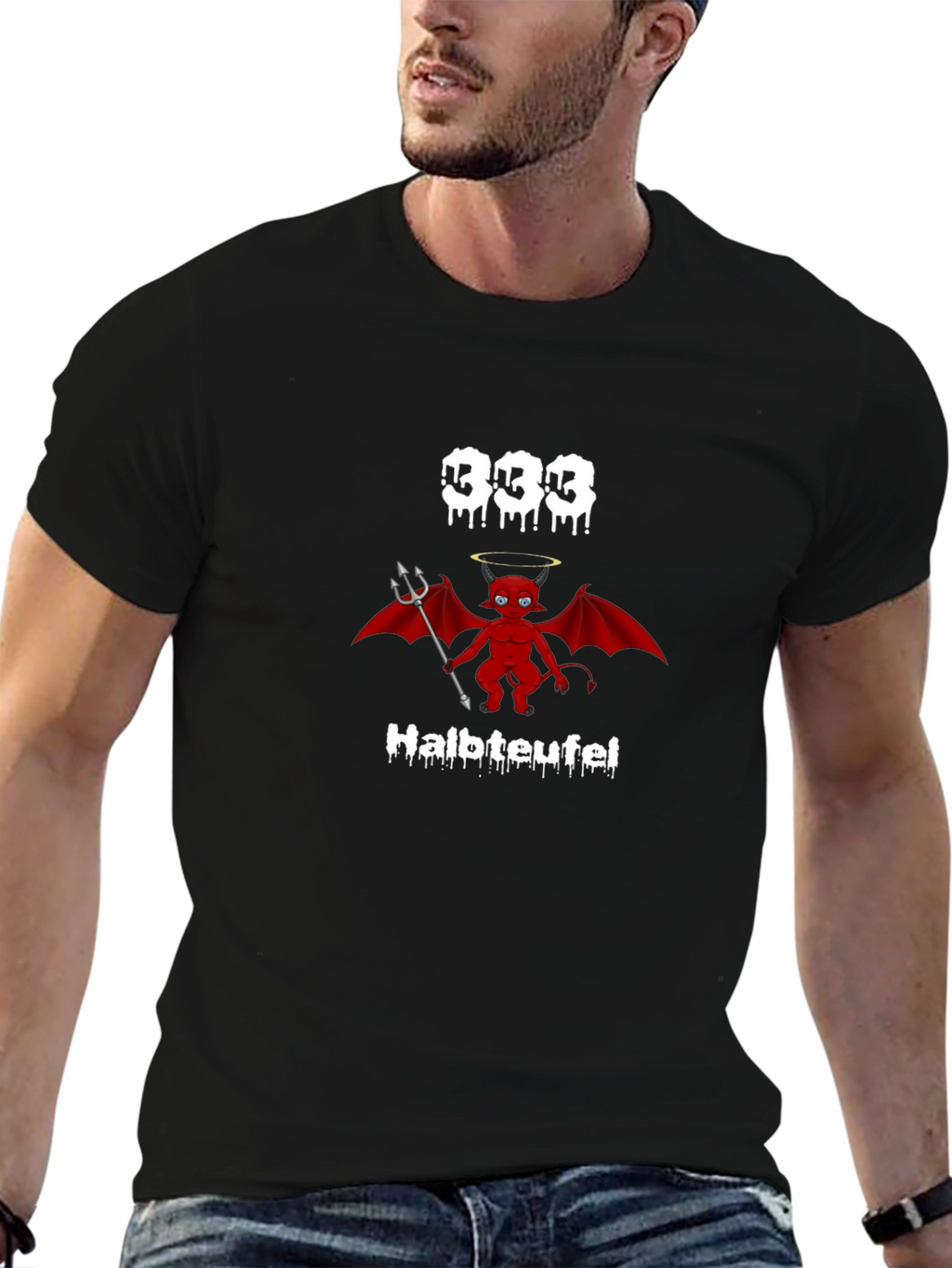 Halbteufel Devilish Graphic T-Shirt