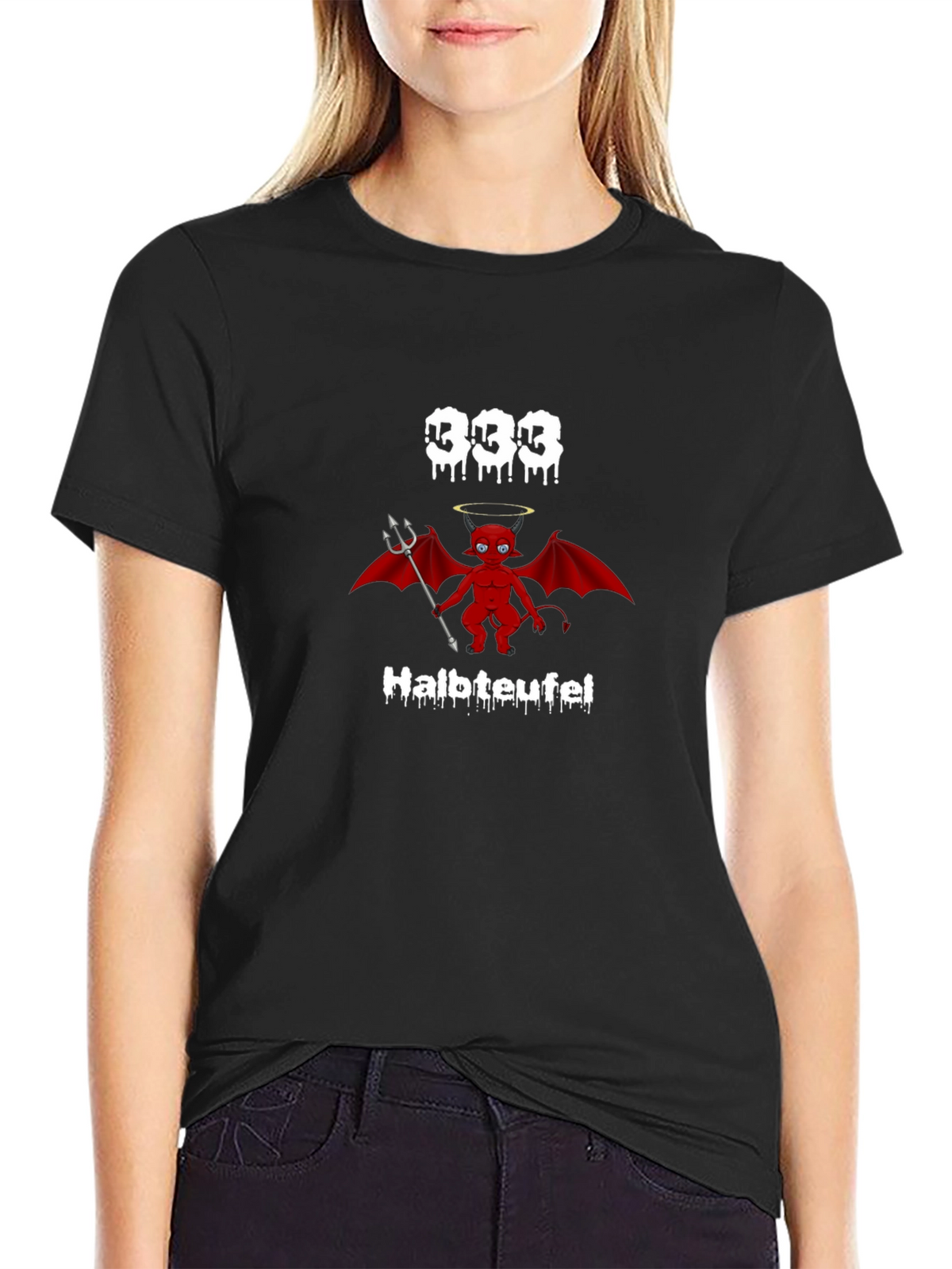 Halbteufel Devilish Graphic T-Shirt