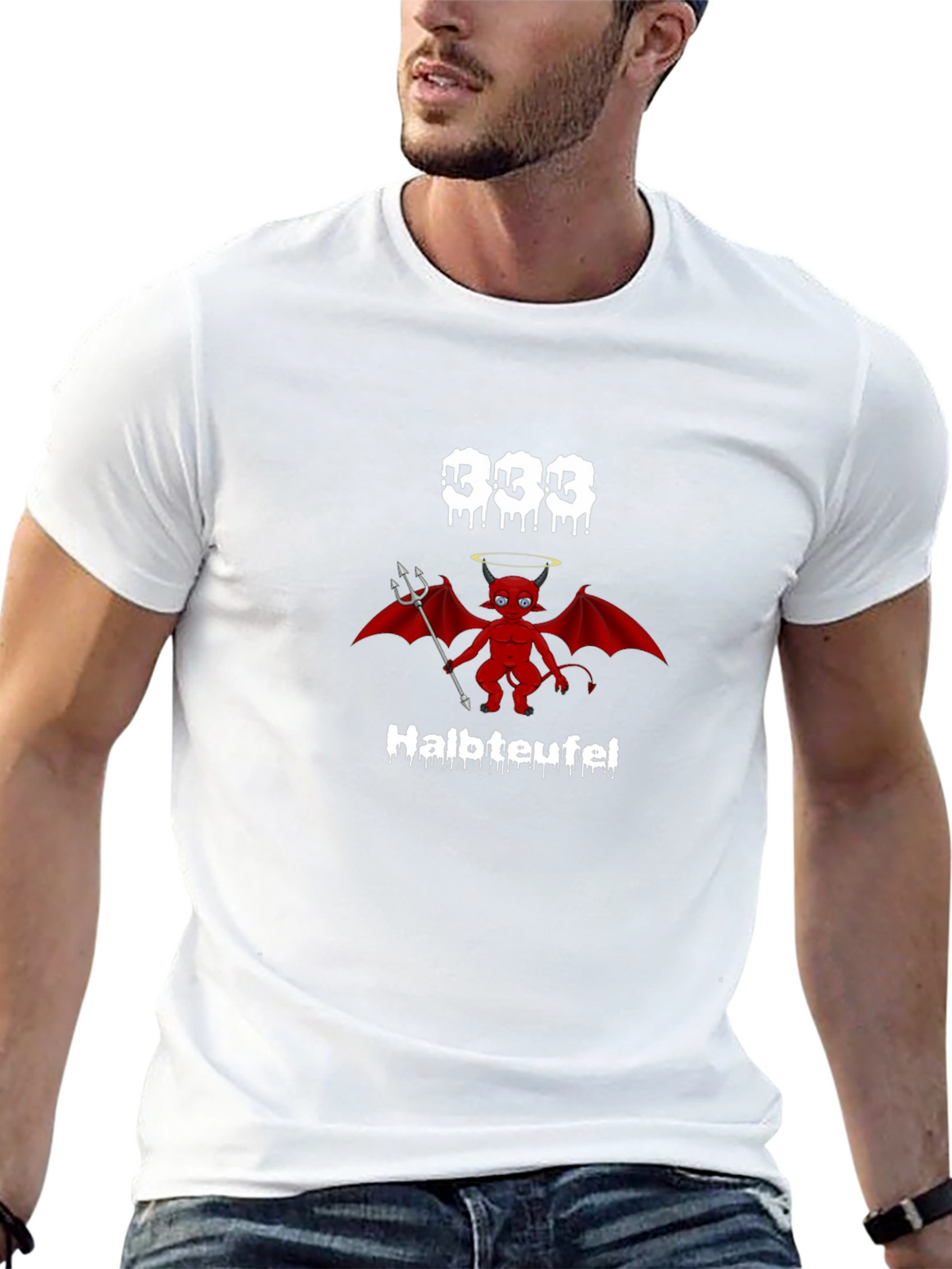 Halbteufel Devilish Graphic T-Shirt