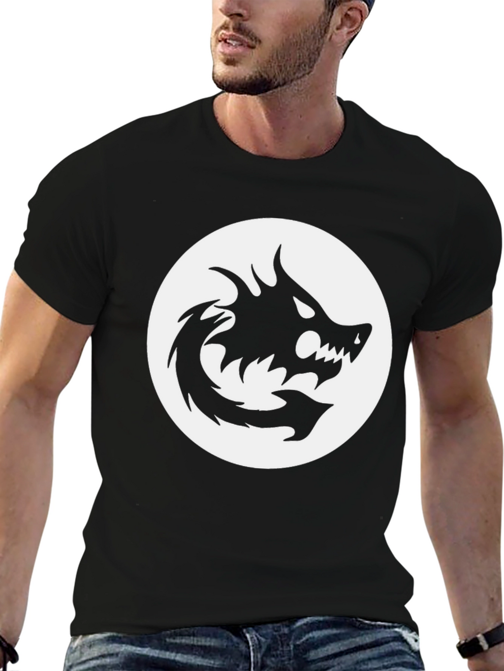Black Dragon Graphic Tee - Unique Style